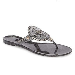 Jack Rogers Sparkle Georgica Jelly Sandals